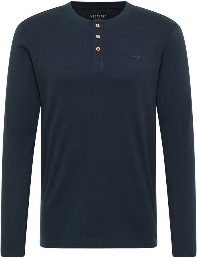 Mustang Shirt met lange mouwen Heren stijl Arminto