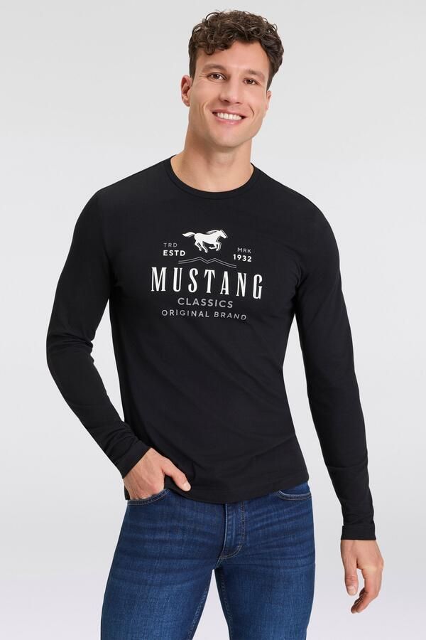 Mustang Shirt met lange mouwen Style Adrian - Foto 9