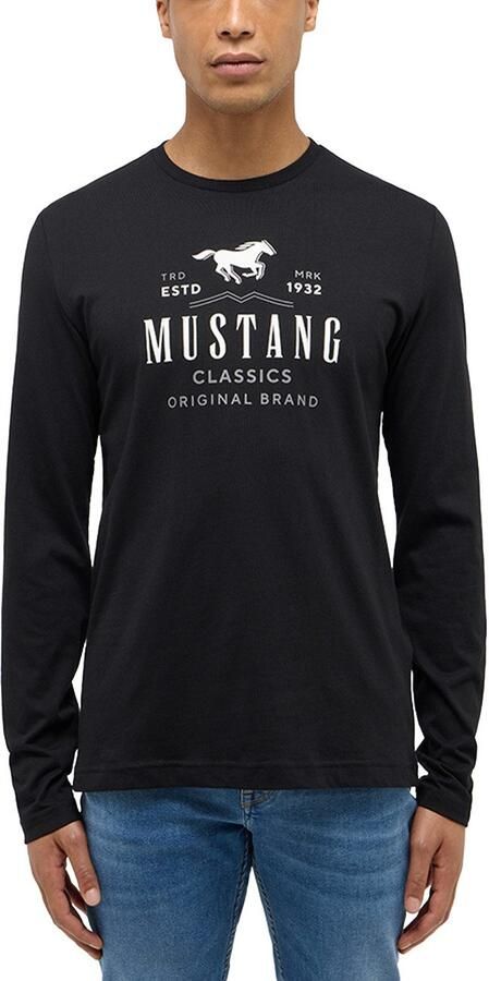 Mustang Shirt met lange mouwen Style Adrian - Foto 8