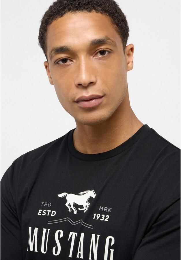 Mustang Shirt met lange mouwen Style Adrian - Foto 2