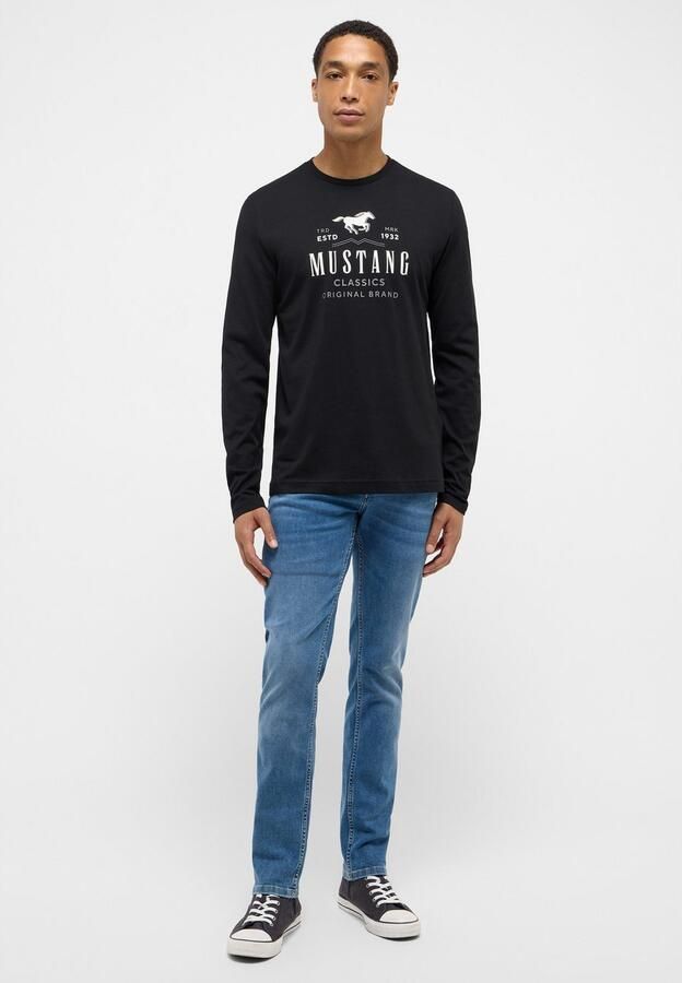 Mustang Shirt met lange mouwen Style Adrian - Foto 5