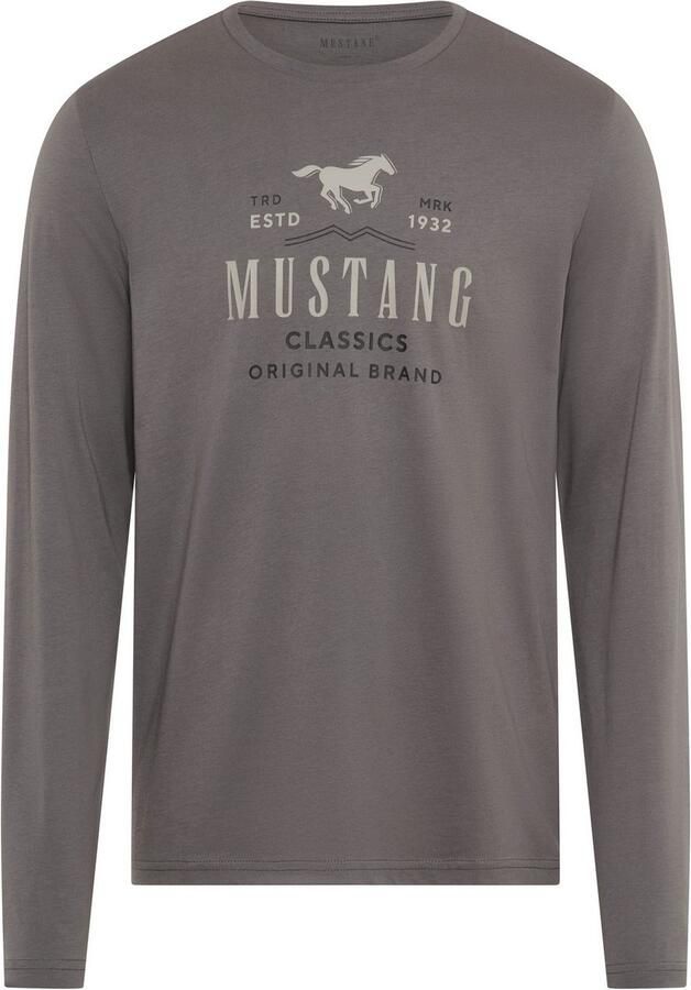 Mustang Shirt met lange mouwen Style Adrian - Foto 3