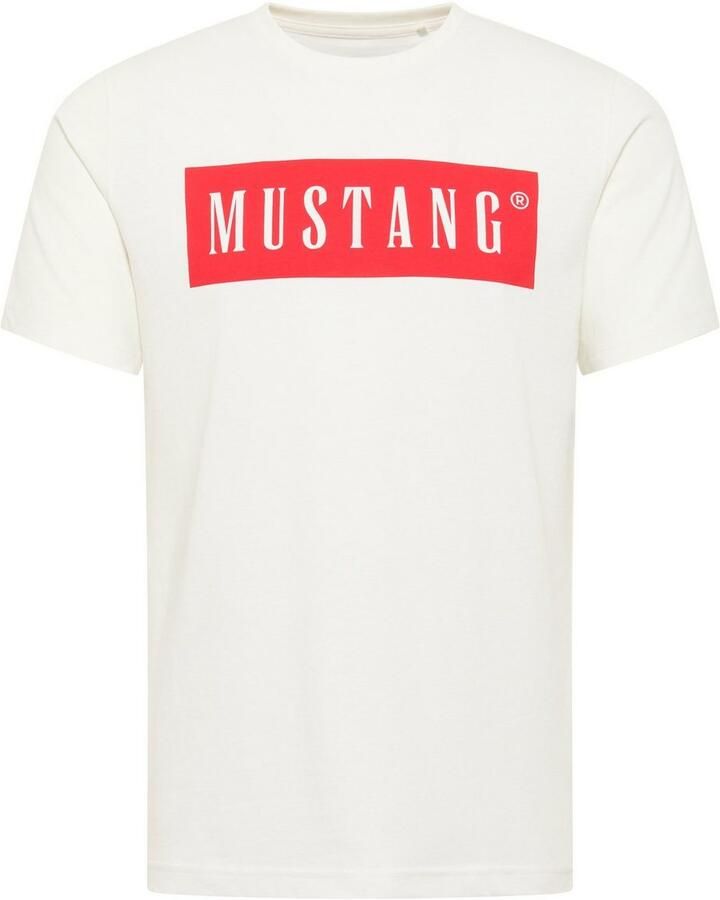 Mustang Austin Korte Mouw Shirt White Heren - Foto 2