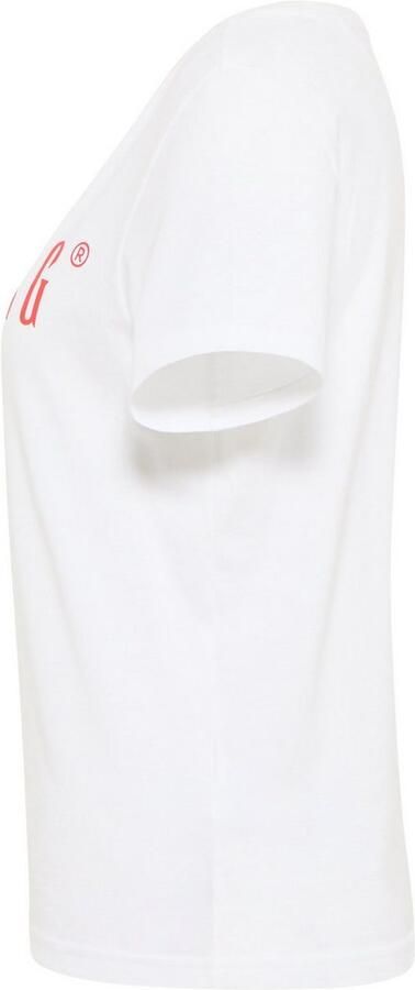 Mustang Shirt met ronde hals Alma met logoprint - Foto 3