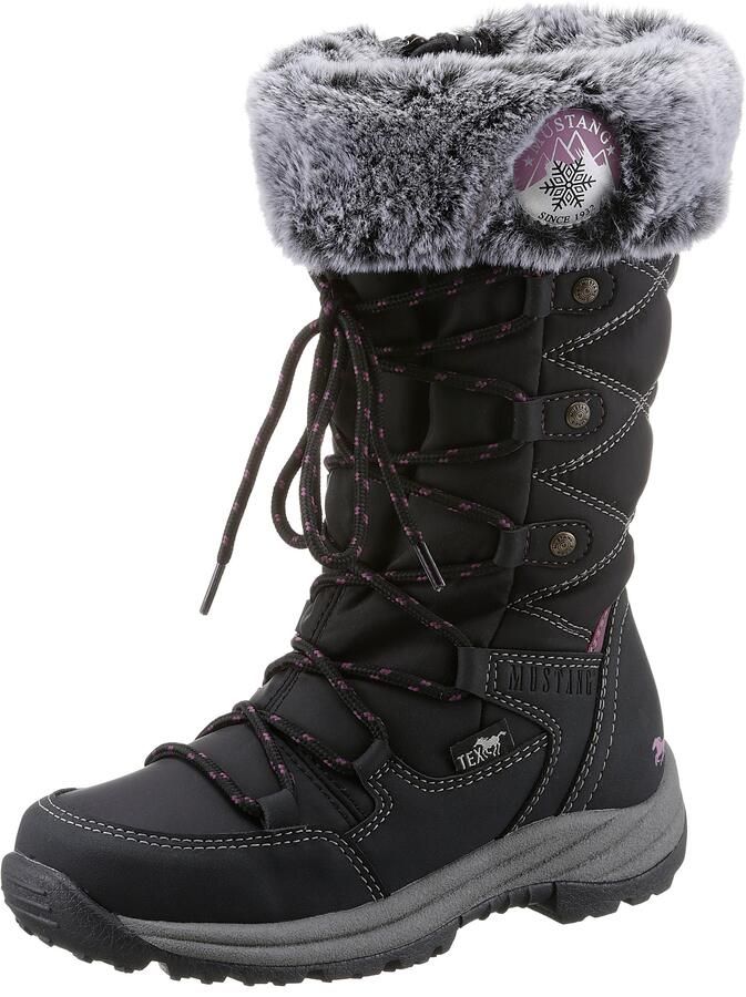 Mustang Shoes Winterlaarzen snowboots lace-up boots in tex-uitvoering - Foto 6