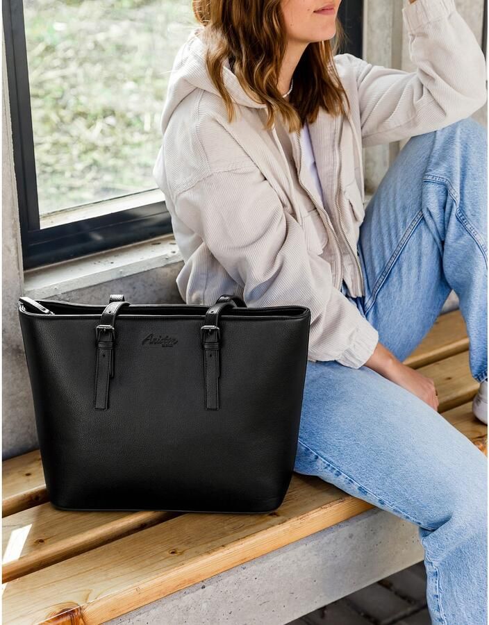 Mustang Shopper Big Smith Black Handtas draagtas - Foto 2