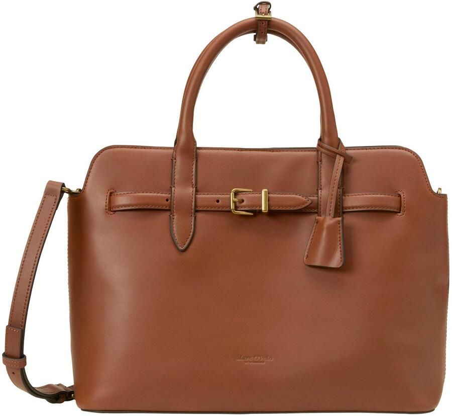 Marc O'Polo Shopper van echt rundleer - Foto 5