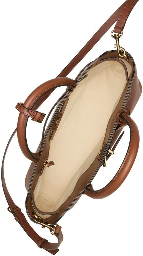 Marc O'Polo Shopper van echt rundleer - Foto 3