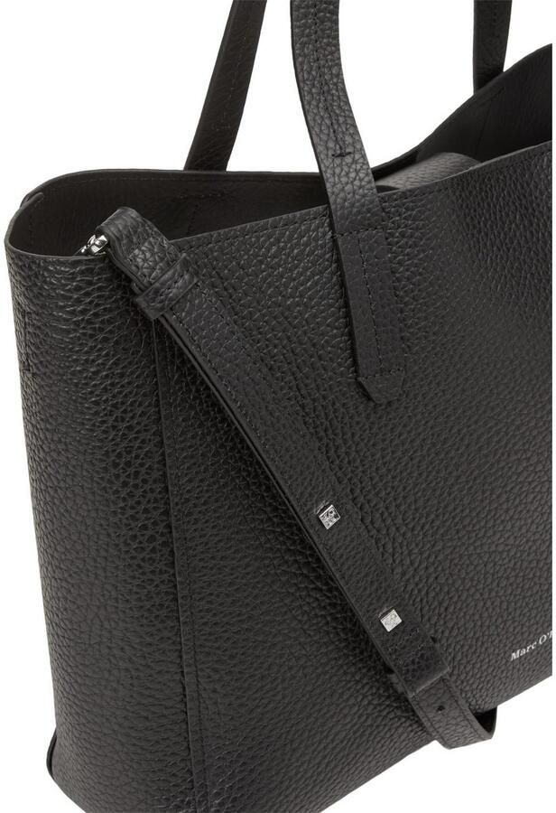 Marc O'Polo Shopper van echt rundleer - Foto 3