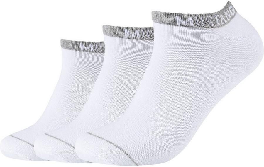 Mustang Sneakersokken Casual met zacht materiaalmix (6 paar)