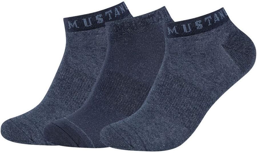 Mustang Sneakersokken Casual met zacht materiaalmix (6 paar) - Foto 3