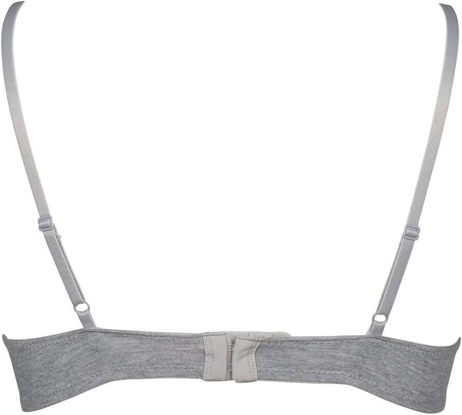 Mustang Soft-bh Padded cotton bra met kant gewatteerd zonder beugel basic katoenmix (Set van 2) - Foto 4