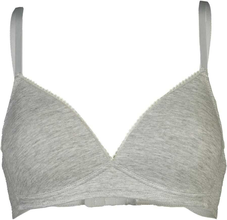 Mustang Soft-bh Padded cotton bra platte afwerking gewatteerd zonder beugel basic katoenmix
