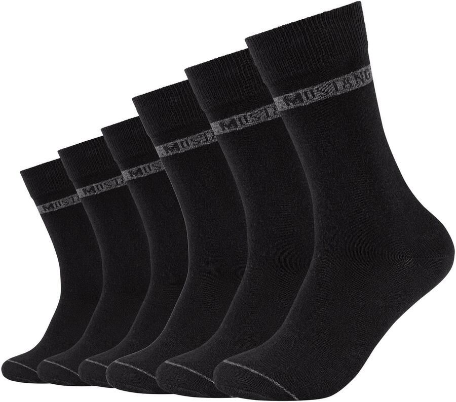Mustang Sokken Casual zachte en elastische comfortband (6 paar) - Foto 5