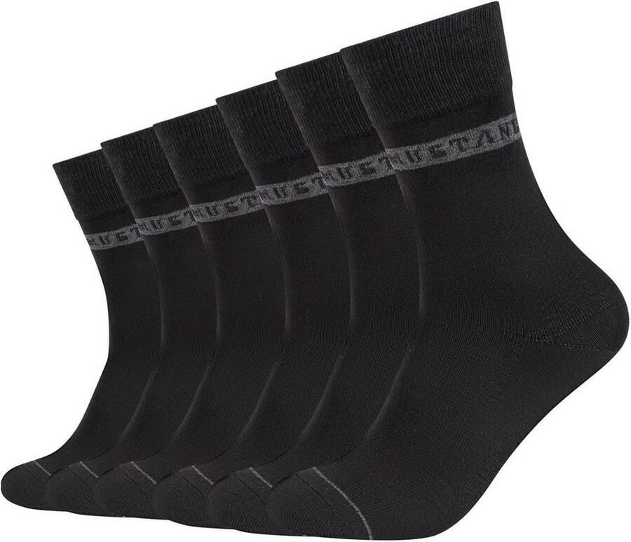 Mustang Sokken Casual zachte en elastische comfortband (6 paar) - Foto 3