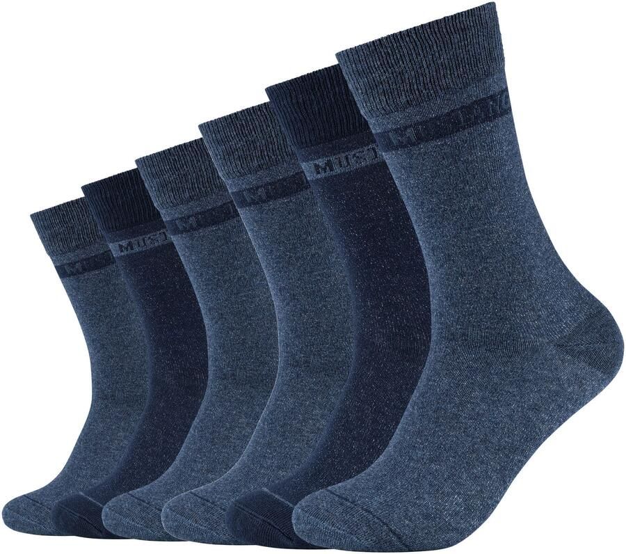 Mustang Sokken Casual zachte en elastische comfortband (6 paar) - Foto 3