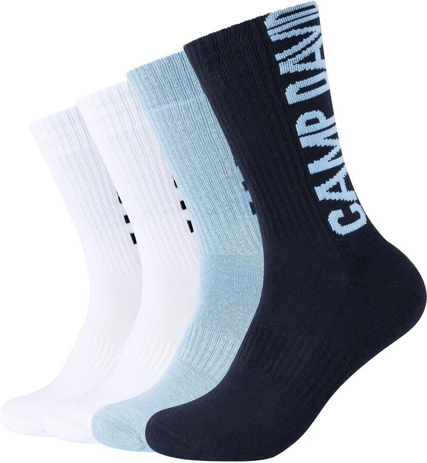 Mustang Sokken Cushioned met opvallend merkembleem-design (4 paar) - Foto 4