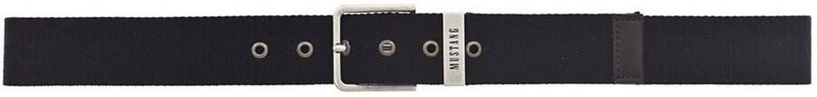 Mustang Stoffen riem Sluiting met used-look lus met logo-opdruk - Foto 4