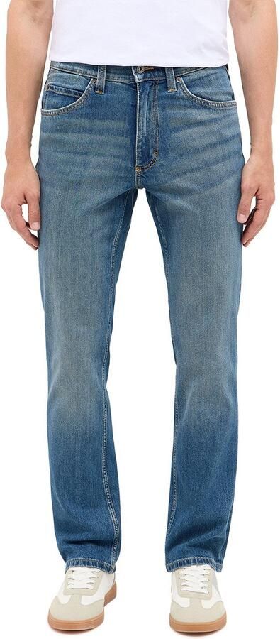 Mustang Straight fit jeans met labelpatch model 'TRAMPER' - Foto 6