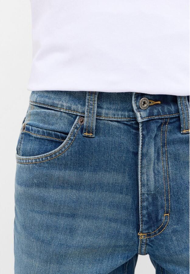 Mustang Straight fit jeans met labelpatch model 'TRAMPER' - Foto 4