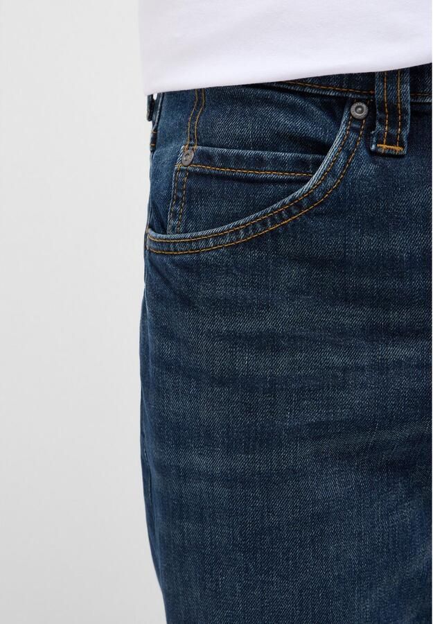 Mustang Straight fit jeans met labelpatch model 'TRAMPER'