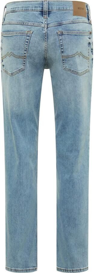 Mustang Straight fit jeans met labelpatch model 'TRAMPER' - Foto 3