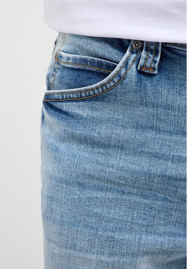 Mustang Straight fit jeans met labelpatch model 'TRAMPER'