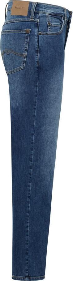 Mustang Straight fit jeans met labelpatch model 'TRAMPER' - Foto 3