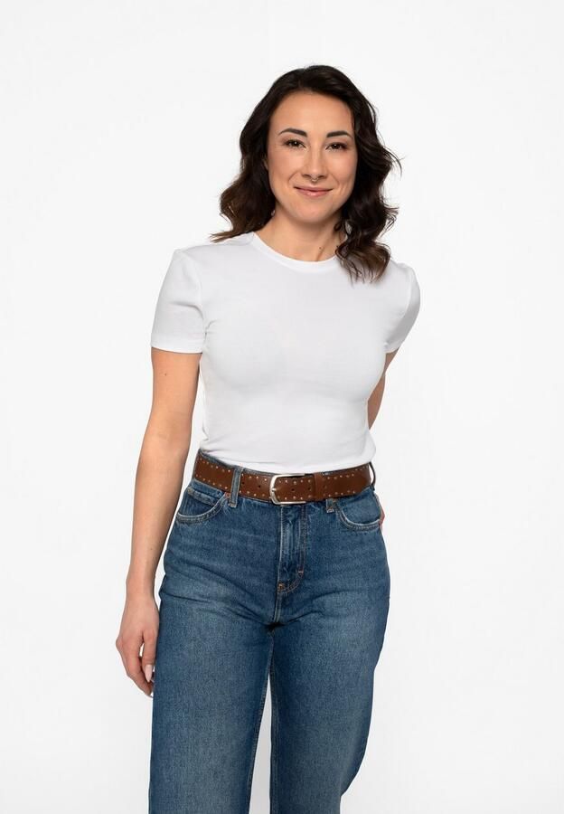 Mustang Studsriem Versierd met klinknagels 3 5 cm (1 stuk) - Foto 5