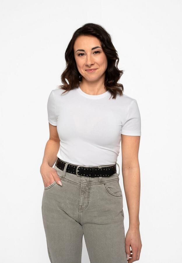 Mustang Studsriem Versierd met klinknagels 3 5 cm (1 stuk) - Foto 3