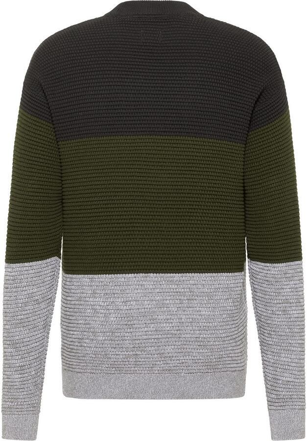 Mustang Sweatshirt Style Evesham met colourblocking - Foto 2