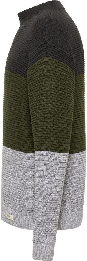 Mustang Sweatshirt Style Evesham met colourblocking