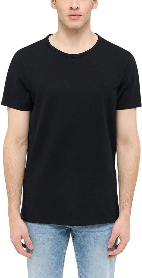 Mustang Klassiek T-shirt 2-pack Korte mouw Black Heren - Foto 3