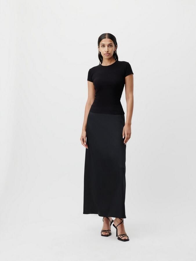 Mustang T-shirt LeGer by Lena Gercke Figuuraccentuerend met ronde hals - Foto 3