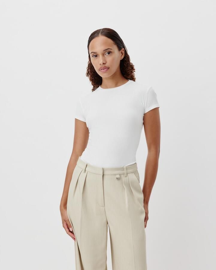 Mustang T-shirt LeGer by Lena Gercke Figuuraccentuerend met ronde hals - Foto 6