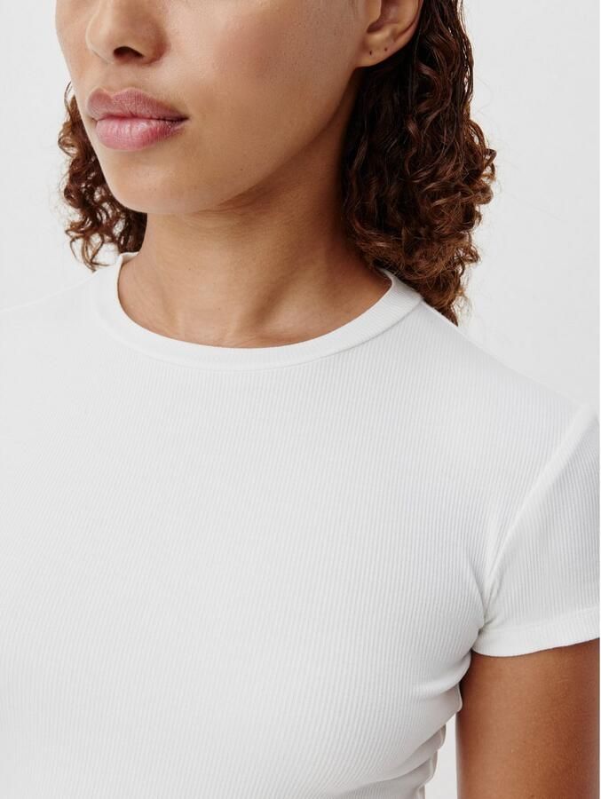 Mustang T-shirt LeGer by Lena Gercke Figuuraccentuerend met ronde hals