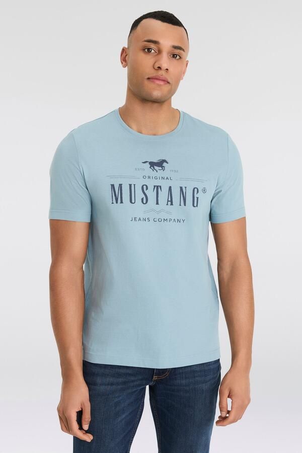 Mustang T-shirt MU Style Alex C Print - Foto 4