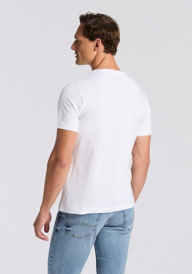 Mustang T-shirt Style Alex 3-Pack met opvallende print (3-delig Set van 3) - Foto 3