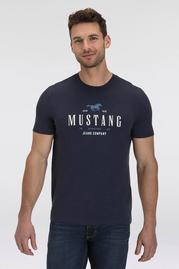 Mustang T-shirt Style Alex C Print - Foto 4