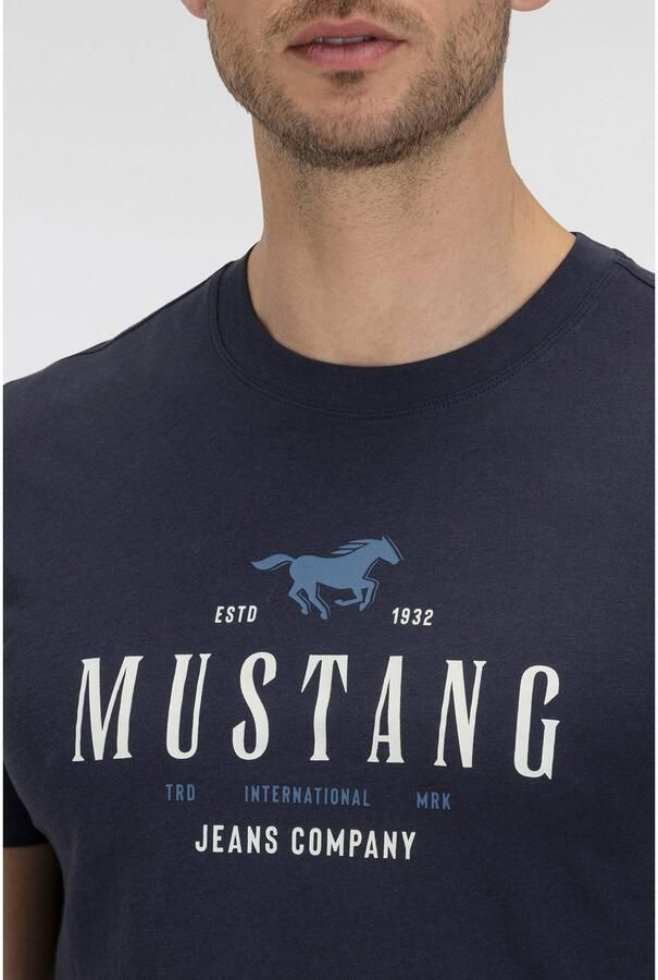 Mustang T-shirt Style Alex C Print - Foto 3