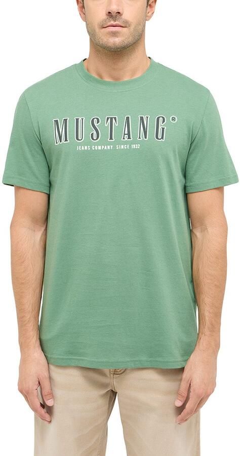 Mustang T-shirt Style Austin met logoprint - Foto 3