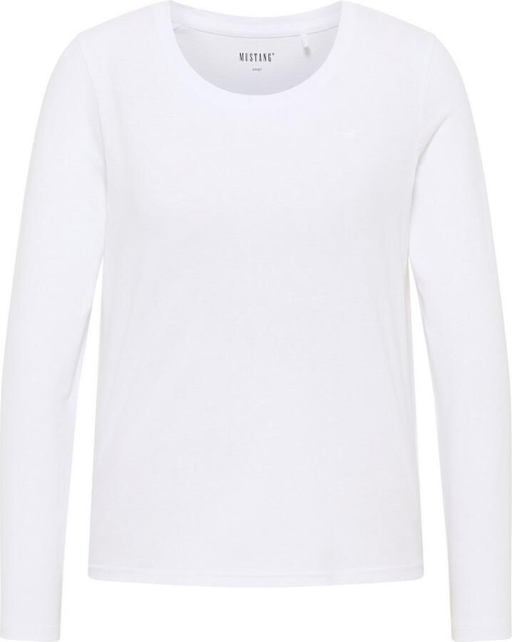 Mustang Shirt met lange mouwen Dames stijl Elly