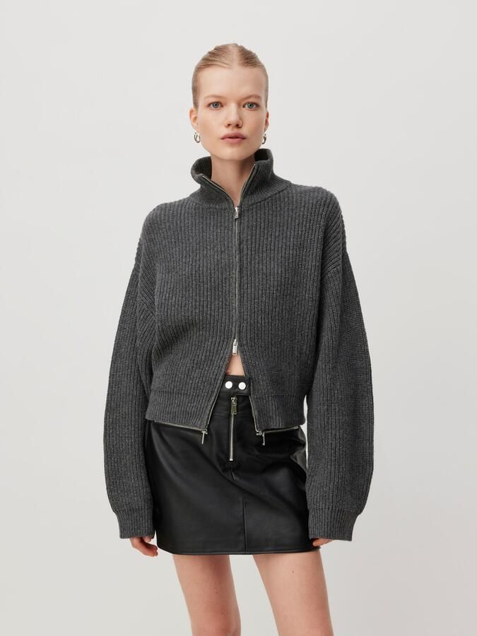 Mustang Vest Cindy LeGer by Lena Gercke Regular fit met opstaande kraag 2-weg-ritssluiting - Foto 5