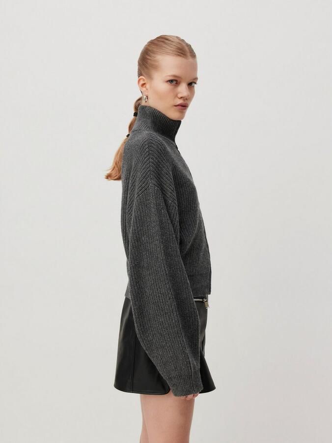 Mustang Vest Cindy LeGer by Lena Gercke Regular fit met opstaande kraag 2-weg-ritssluiting - Foto 2