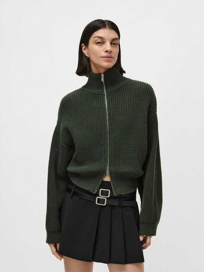 Mustang Vest Cindy LeGer by Lena Gercke Regular fit met opstaande kraag 2-weg-ritssluiting - Foto 5