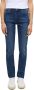 Mustang Slim fit jeans met labeldetail model 'Crosby' - Thumbnail 1