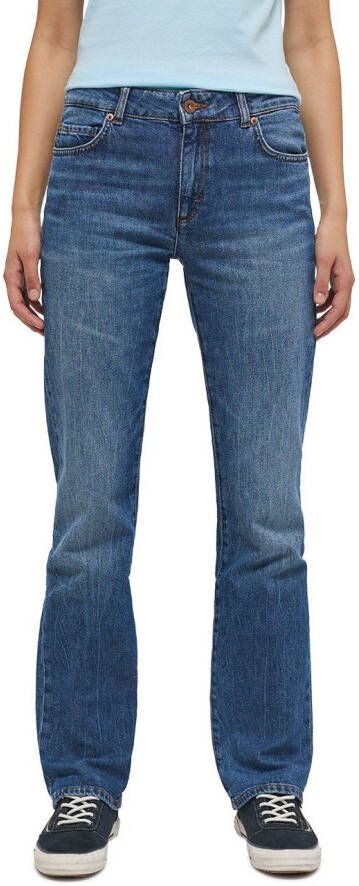 Mustang Straight fit jeans met labelpatch model 'CROSBY'