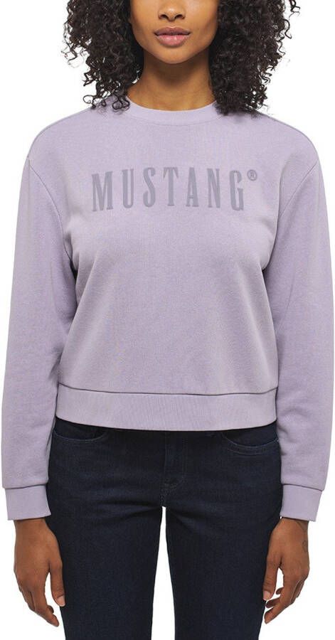Mustang Sweatshirt Style Bea C Logo Print