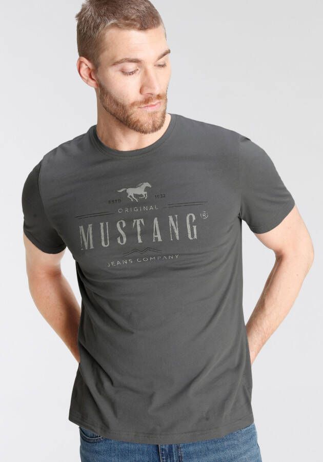 Mustang T-shirt Style Alex C Print
