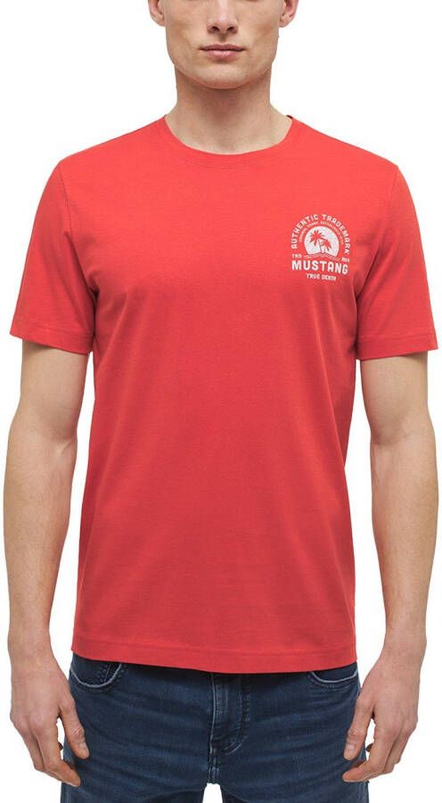 Mustang T-shirt Korte Mouw Alex C Print